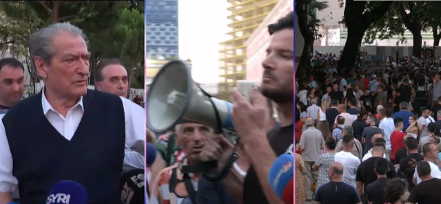 Protesta për vrasjen e 7-vjeçares, qytetarët kërkojnë largimin e Berishës: Largohu vdekje, mos bëj politikë me vdekjen Protesta për vrasjen e 7-vjeçares, qytetarët kërkojnë largimin e Berishës: Largohu vdekje, mos bëj politikë me vdekjen