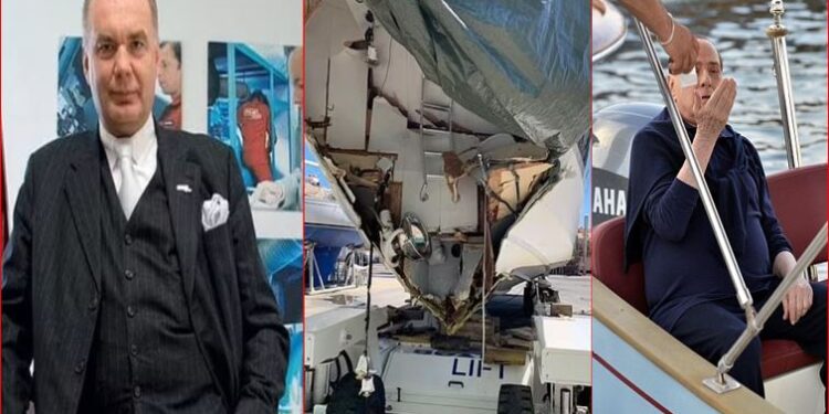 VIDEO/ Vdes bosi i maskave! Jahti i tij përplaset me shkëmbin: Dyshohet se po bënte garë me varkën e Berluskonit VIDEO/ Vdes bosi i maskave! Jahti i tij përplaset me shkëmbin: Dyshohet se po bënte garë me varkën e Berluskonit