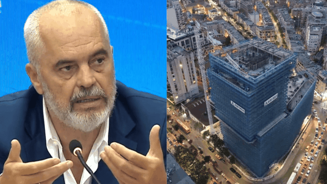 Konfiskimi i pallatit në mes të Tiranës, Rama: Turp keni apo jo, hapini sytë e shikoni si është e vërteta Konfiskimi i pallatit në mes të Tiranës, Rama: Turp keni apo jo, hapini sytë e shikoni si është e vërteta