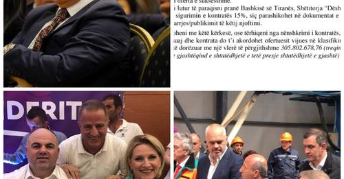 Drejtori i Ballukut Mehmet Hasalami përlau mbi 100 tendera të dyshimtë, 17 mijë USD bakshish nga Arta Dollani e mjedisit, 6 milionë euro nga Veliaj Drejtori i Ballukut Mehmet Hasalami përlau mbi 100 tendera të dyshimtë, 17 mijë USD bakshish nga Arta Dollani e mjedisit, 6 milionë euro nga Veliaj