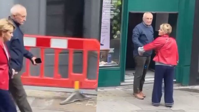 VIDEO/ Për tu treguar shqiptarëve se Britania nuk i ka shpallur akoma “non grata”?! Çifti Meta Kryemadhi në Londër, për “qok ngushëllimi” duke ecur dorë për dore VIDEO/ Për tu treguar shqiptarëve se Britania nuk i ka shpallur akoma “non grata”?! Çifti Meta Kryemadhi në Londër, për “qok ngushëllimi” duke ecur dorë për dore