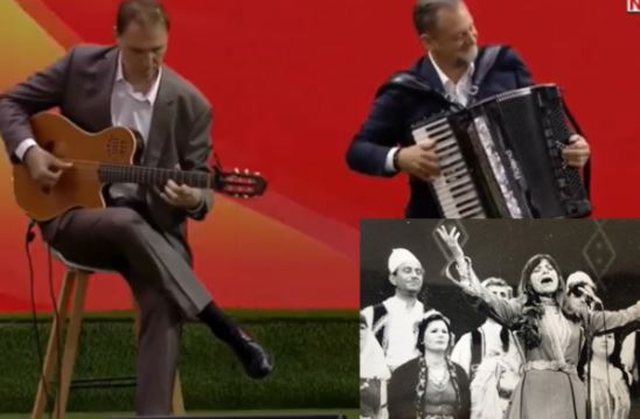 VIDEO/ “Po ku ka si ti o Shqipëria ime”! Melodia e këngës së Vaçe Zelës hap punimet e panairit të verës në mes të Beogradit VIDEO/ “Po ku ka si ti o Shqipëria ime”! Melodia e këngës së Vaçe Zelës hap punimet e panairit të verës në mes të Beogradit