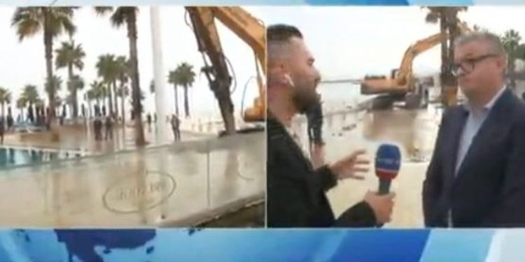 4 mijë m2 rërë e det, në beton pa leje! Ministria e Brendshme: Hysenbelliu po shpif dhe shantazhon 4 mijë m2 rërë e det, në beton pa leje! Ministria e Brendshme: Hysenbelliu po shpif dhe shantazhon