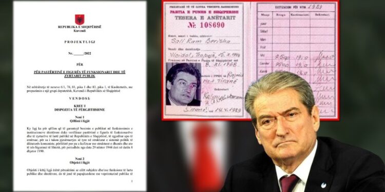 Kushtetuesja e rrëzoi ligjin më 2008: Berisha ligj lustracioni për të shpëtuar veten si sekretar i PPSH! Synon “asgjësimin” politik të Metës! Kushtetuesja e rrëzoi ligjin më 2008: Berisha ligj lustracioni për të shpëtuar veten si sekretar i PPSH! Synon “asgjësimin” politik të Metës!