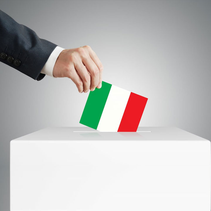 Zgjedhjet parlamentare në Itali/ Mbi 50 milionë qytetarë pritet të votojnë! Sondazhet: Koalicioni i krahut të djathtë drejt fitores Zgjedhjet parlamentare në Itali/ Mbi 50 milionë qytetarë pritet të votojnë! Sondazhet: Koalicioni i krahut të djathtë drejt fitores