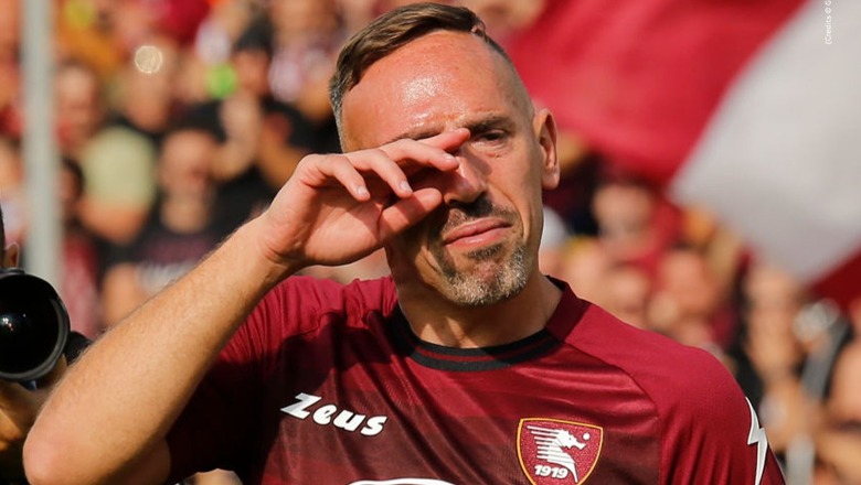 VIDEO/ Ribery nuk i mban lotët, mbyll karrierën pas 22 vitesh! Del në fushë për herë të fundit në Serie A VIDEO/ Ribery nuk i mban lotët, mbyll karrierën pas 22 vitesh! Del në fushë për herë të fundit në Serie A