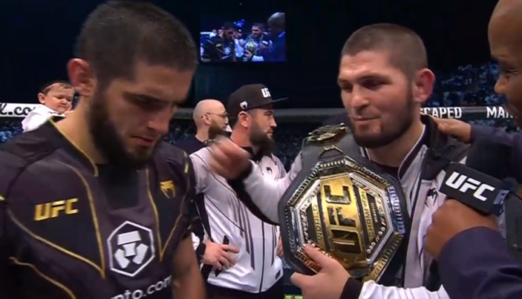 VIDEO/ Khabib e kishte pagëzuar si pasardhësin e tij! Profecia u përmbush, Islam Makhachev bëhet kampioni i ri në UFC VIDEO/ Khabib e kishte pagëzuar si pasardhësin e tij! Profecia u përmbush, Islam Makhachev bëhet kampioni i ri në UFC
