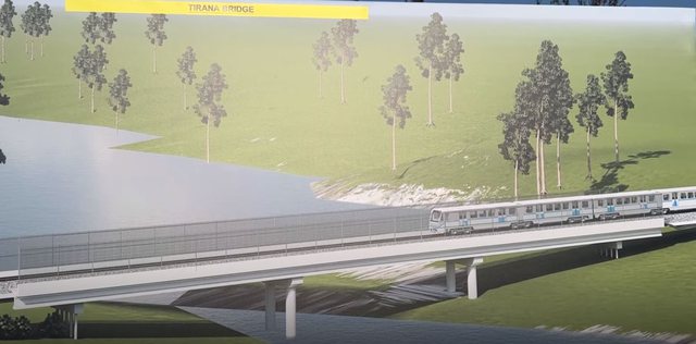 Hekurudha Durrës-Tiranë me degëzim në Rinas: Për 12 minuta nga qendra në aeroport Hekurudha Durrës-Tiranë me degëzim në Rinas: Për 12 minuta nga qendra në aeroport