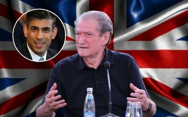 “Ishi” i përjetshëm Sali sheh ëndrra, uron Rishi-n anglez! I thur lavde me shpresën se do t’i heqë damkën e “non gratës”!