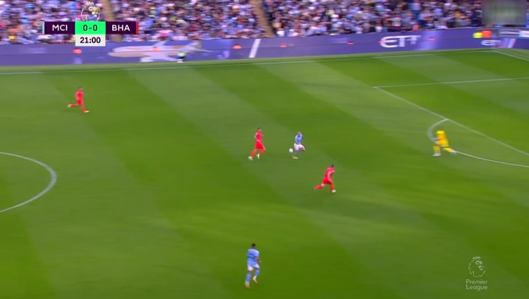 VIDEO/ Haland shënon një gol që vjen me asistin e portierit, por shihni mbrojtjen e Brighton që nuk do të falej as në…kalçeto