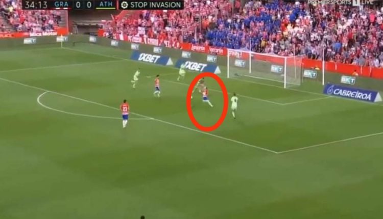 VIDEO/ I kalon lojtarët si të ishin piketa dhe shënon, Granada tregon Myrto Uzunin nga stërvitja VIDEO/ I kalon lojtarët si të ishin piketa dhe shënon, Granada tregon Myrto Uzunin nga stërvitja