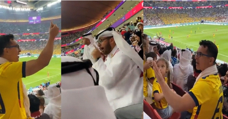 “Qepe dhe ulu aty”! Po bën xhirron e rrjetit: Tensione mes tifozit të Ekuadorit dhe Katarit në stadium: Keni vetëm lekë… (Video) “Qepe dhe ulu aty”! Po bën xhirron e rrjetit: Tensione mes tifozit të Ekuadorit dhe Katarit në stadium: Keni vetëm lekë… (Video)