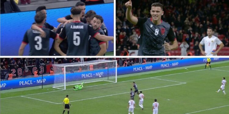 VIDEO/ Fitore e merituar: Kombëtarja i shënon dy herë Armenisë në ‘lamtumirën’ e Reja-s! Shkëlqejnë lojtarët e Superligës, gol Skuka VIDEO/ Fitore e merituar: Kombëtarja i shënon dy herë Armenisë në ‘lamtumirën’ e Reja-s! Shkëlqejnë lojtarët e Superligës, gol Skuka