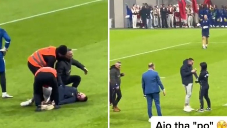 Faqja angleze publikon momentin e propozimit për martesë në stadiumin ‘Air Albania’: Imagjinoni po t’i thoshte ‘Jo’ Faqja angleze publikon momentin e propozimit për martesë në stadiumin ‘Air Albania’: Imagjinoni po t’i thoshte ‘Jo’