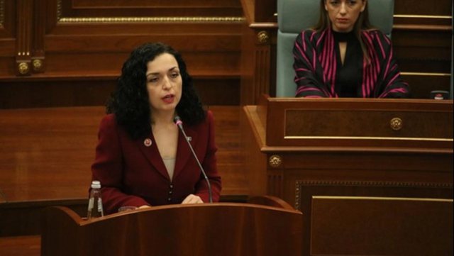 Fjalimi skandaloz i kamikazes së Albin Kurtit, Vjosa Osmani Fjalimi skandaloz i kamikazes së Albin Kurtit, Vjosa Osmani