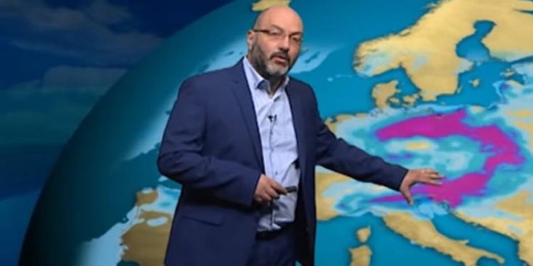 Lajmërimi i fortë nga sinoptikani i njohur grek: Dëborë dhe përmbytje në Shqipëri, në ditët në vijim Lajmërimi i fortë nga sinoptikani i njohur grek: Dëborë dhe përmbytje në Shqipëri, në ditët në vijim