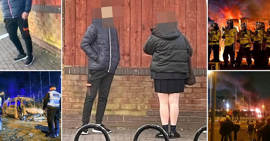 Protesta anti-emigrantë në Liverpool u nxit nga video ku refugjati ngacmonte 15-vjeçaren vendase për numrin e telefonit