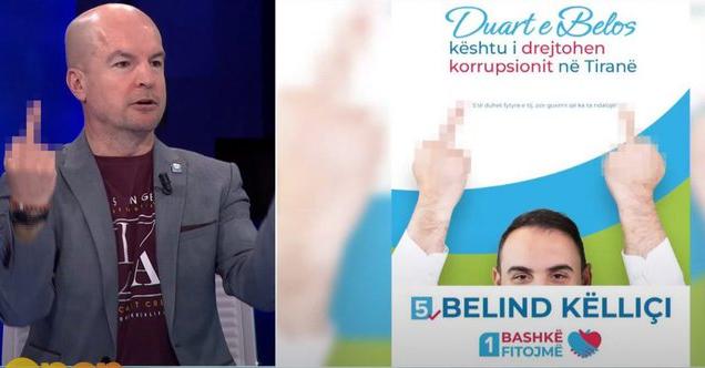 Pas shalëve, Lela nxjerr live në emision gishtat e mesit Pas shalëve, Lela nxjerr live në emision gishtat e mesit