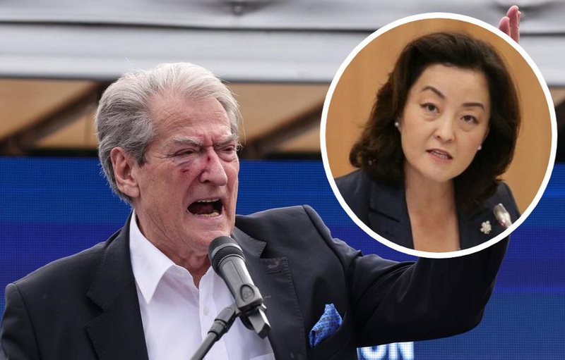 Deklaratat e Yuri Kim “tërbojnë” Berishën, “non grata” sulmon dhe kërcënon ambasadoren: Mos ndërhy në fushatë! Deklaratat e Yuri Kim “tërbojnë” Berishën, “non grata” sulmon dhe kërcënon ambasadoren: Mos ndërhy në fushatë!