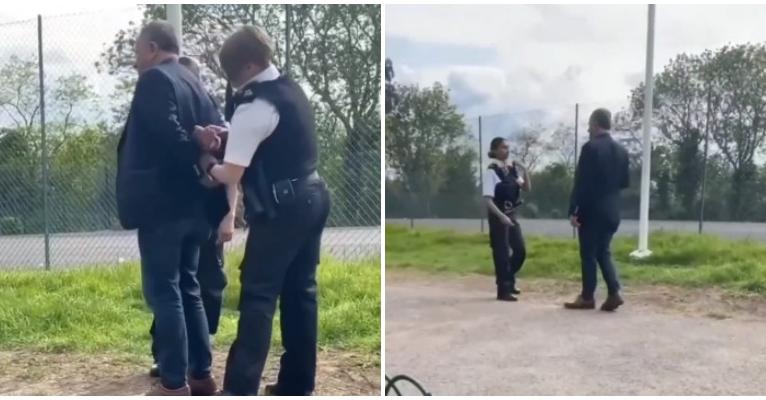 VIDEO/ Kosovari puthi një vajzë në parkun anglez, i biri: Ai e njeh, por e kanë keqkuptuar dhe arrestuar VIDEO/ Kosovari puthi një vajzë në parkun anglez, i biri: Ai e njeh, por e kanë keqkuptuar dhe arrestuar