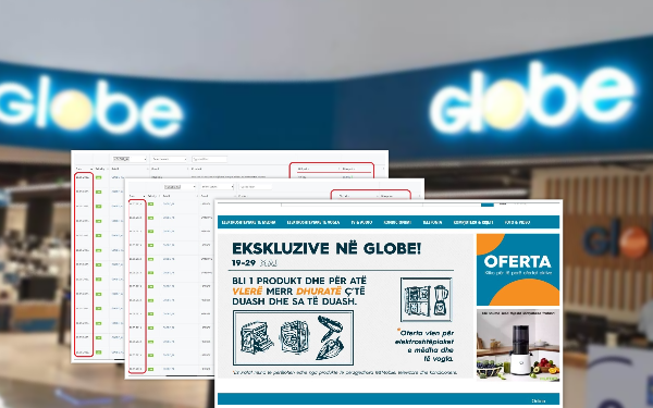 Skandali/ Mashtrim? “Globe” rriti çmimin para ofertës “bli një, merr një falas”