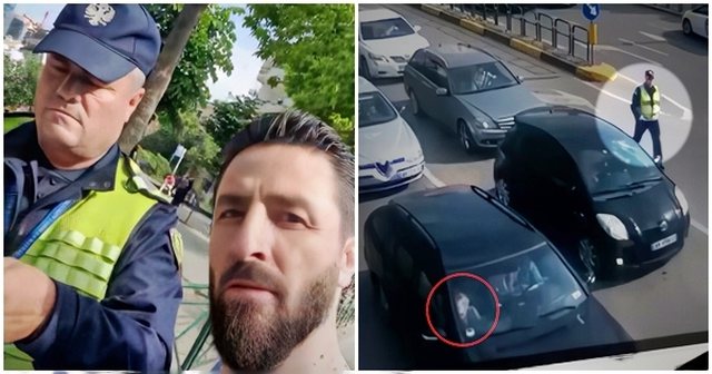 Shikoni si mashtron qytetari duke akuzuar padrejtësisht policin rrugor (Video) Shikoni si mashtron qytetari duke akuzuar padrejtësisht policin rrugor (Video)