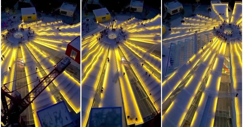 VIDEO/ Piramida e Tiranës natën, një nga pikat më atraktive në kryeqytet VIDEO/ Piramida e Tiranës natën, një nga pikat më atraktive në kryeqytet