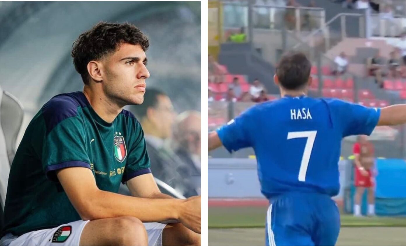 Ishte larguar nga grupmoshat e Shqipërisë, Luis Hasa mbrëmë shënoi një gol me Italinë Ishte larguar nga grupmoshat e Shqipërisë, Luis Hasa mbrëmë shënoi një gol me Italinë