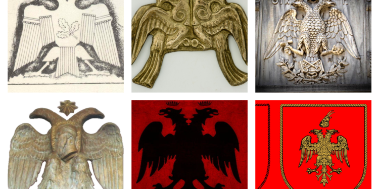 Shqiponja dykrenare, simboli i dinastisë së perandorëve Ilirë! Gjurmë e identitetit arbëror dhe urë lidhëse mes epokave historike të popullit tonë Shqiponja dykrenare, simboli i dinastisë së perandorëve Ilirë! Gjurmë e identitetit arbëror dhe urë lidhëse mes epokave historike të popullit tonë