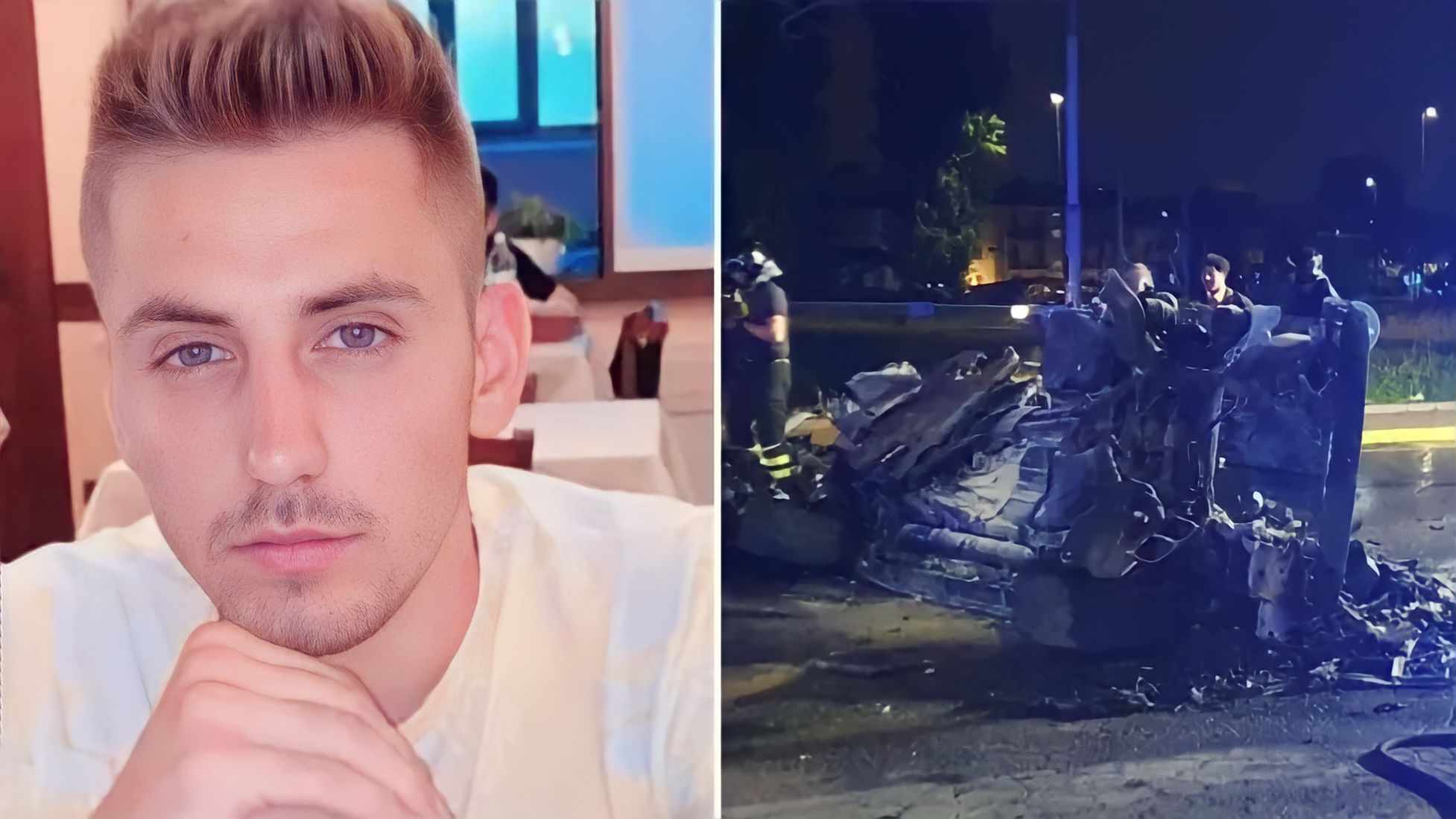 Makina e bërë ‘copë e thërrime’! Pamje nga aksidenti tragjik që i mori jetën Arnoldit në Itali Makina e bërë ‘copë e thërrime’! Pamje nga aksidenti tragjik që i mori jetën Arnoldit në Itali