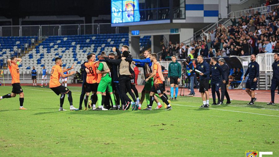 Ballkani gati të shkruajë historinë, turpëron BATE Borisov dhe mbetet një hap larg grupeve të Conference Leagu Ballkani gati të shkruajë historinë, turpëron BATE Borisov dhe mbetet një hap larg grupeve të Conference Leagu