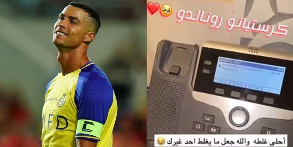 “Gabimi më i bukur në botë”- Ronaldo ngatërron numër dhe telefonon modelen (Video)