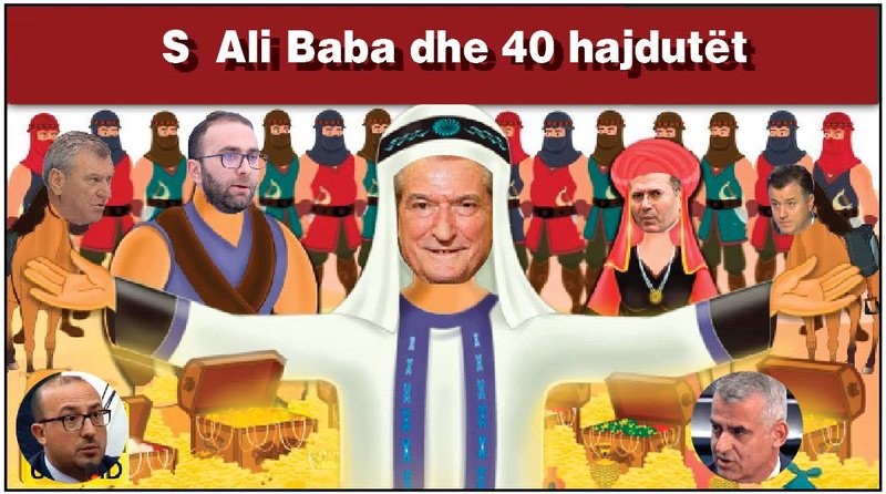 S’Ali Baba mbledh 40 fondamentalistë anti-amerikanë për të shporrur imperialistët nga vendi, të gjithë bashkë tek kulla e Zenit, nga puritani Gjekmarkaj, te greku Dule, barkas tek këmbët e “non-gratës” S’Ali Baba mbledh 40 fondamentalistë anti-amerikanë për të shporrur imperialistët nga vendi, të gjithë bashkë tek kulla e Zenit, nga puritani Gjekmarkaj, te greku Dule, barkas tek këmbët e “non-gratës”