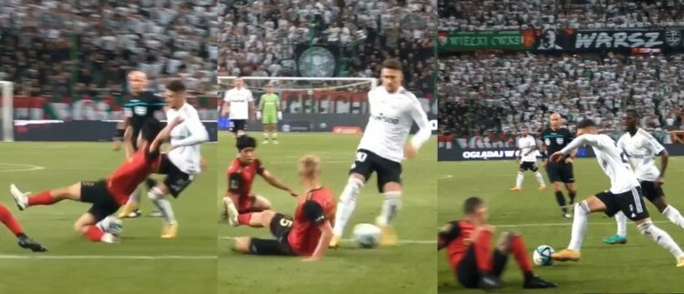 VIDEO/ Merr ‘zvarrë’ 3 lojtar, Legia publikon driblimin fantastik të Ernest Muçit: Magjistar! VIDEO/ Merr ‘zvarrë’ 3 lojtar, Legia publikon driblimin fantastik të Ernest Muçit: Magjistar!