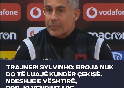 Armando Broja nuk do të jetë në fushë nesër kundër Çekisë në stadiumin “Air Albania” Armando Broja nuk do të jetë në fushë nesër kundër Çekisë në stadiumin “Air Albania”