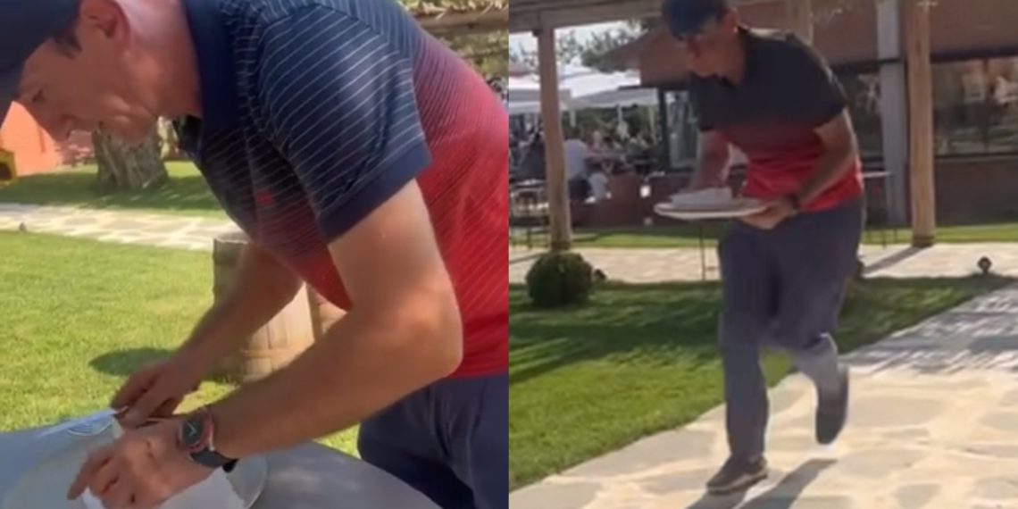 Del VIDEO e papritur: Kush është deputeti i PD që punon si kamarier në restorantin e tij? Del VIDEO e papritur: Kush është deputeti i PD që punon si kamarier në restorantin e tij?