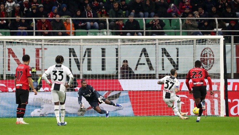 VIDEO/ Tre ndeshje pa fitore, Milani në krizë! Udinese e mposht 0-1 në ‘San Siro’