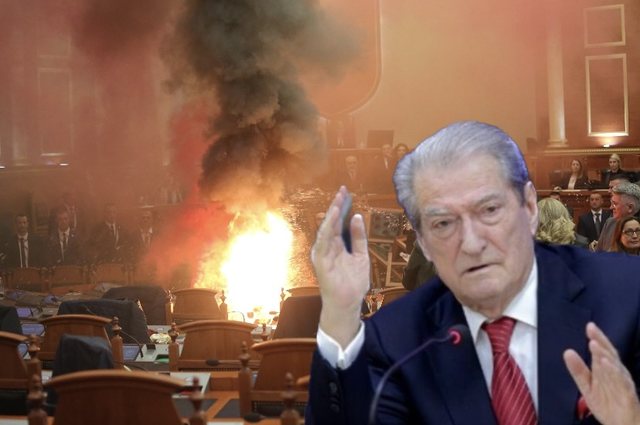 Tym e flakë në Kuvend, Berisha krenohet me kaosin që krijoi: E gjitha bota ka shkruar dje për ne! Tym e flakë në Kuvend, Berisha krenohet me kaosin që krijoi: E gjitha bota ka shkruar dje për ne!