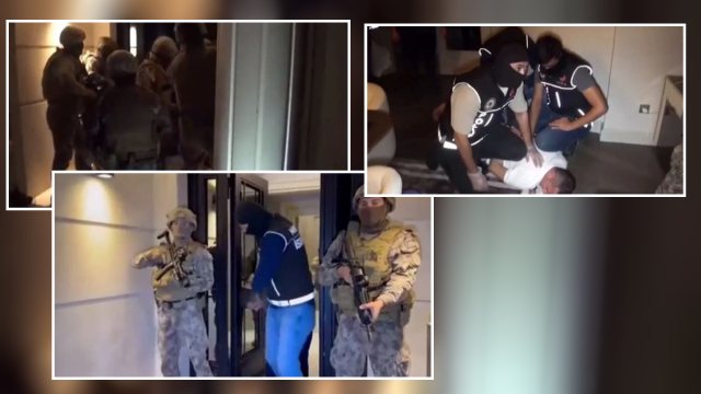VIDEO/ Policia i rrethon vilën dhe e shtrin përtokë, publikohen pamjet e arrestimit të Dritan Rexhepit në Stamboll VIDEO/ Policia i rrethon vilën dhe e shtrin përtokë, publikohen pamjet e arrestimit të Dritan Rexhepit në Stamboll