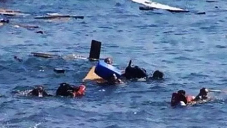 Tragjedia e emigrantëve nuk ndalet: Mbytet gomonia me emigrantë në Mesdhe, 61 të zhdukur Tragjedia e emigrantëve nuk ndalet: Mbytet gomonia me emigrantë në Mesdhe, 61 të zhdukur