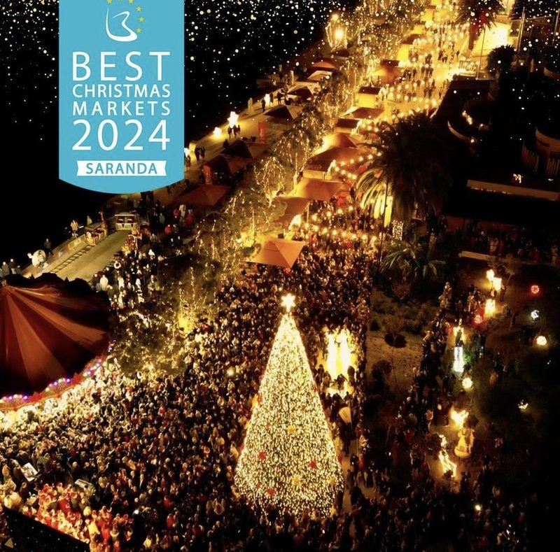 Saranda, një ndër 15 Tregjet më të mirë të Krishtlindjeve në Europë! Saranda, një ndër 15 Tregjet më të mirë të Krishtlindjeve në Europë!