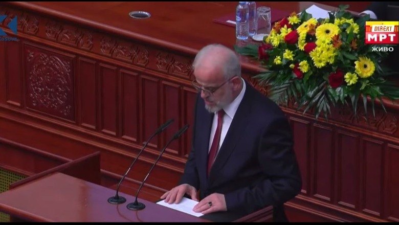 Votohet qeveria teknike, Talat Xhaferi kryeministri i parë shqiptar në Maqedoninë e Veriut, mban fjalimin shqip: Sot bëjmë historinë Votohet qeveria teknike, Talat Xhaferi kryeministri i parë shqiptar në Maqedoninë e Veriut, mban fjalimin shqip: Sot bëjmë historinë