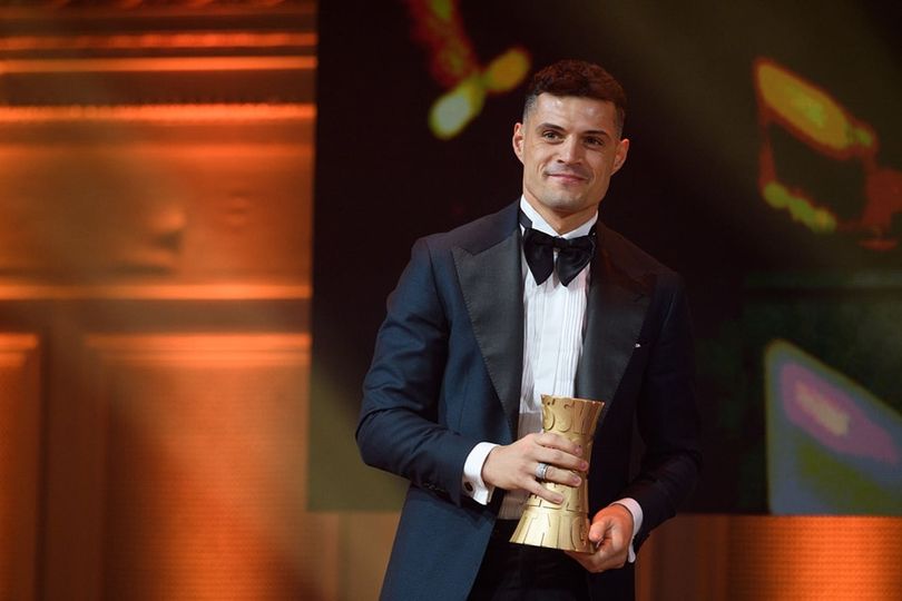 Granit Xhaka për herë të tretë shpallet futbollisti më i mirë i Zvicrës Granit Xhaka për herë të tretë shpallet futbollisti më i mirë i Zvicrës