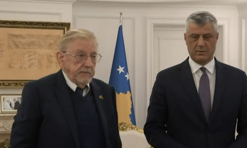 Ndjej obligim të bëj diçka për lirimin e tij: Drejtësia në Hagë nuk po bëhet aktualisht! Çfarë “pengu” ka Walker ndaj Thaçit?! Ndjej obligim të bëj diçka për lirimin e tij: Drejtësia në Hagë nuk po bëhet aktualisht! Çfarë “pengu” ka Walker ndaj Thaçit?!