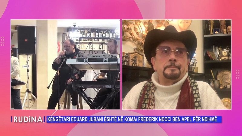 Artisti shkodran në koma, Frederik Ndoci bën apel për ndihmë Artisti shkodran në koma, Frederik Ndoci bën apel për ndihmë