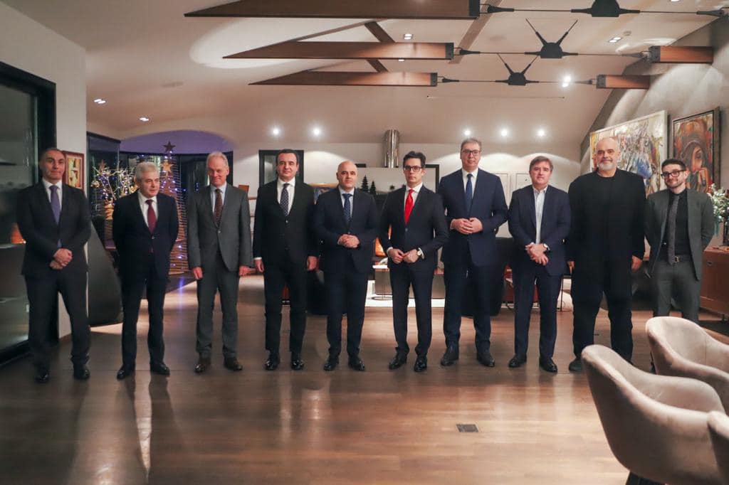 Rama takim me liderët e Ballkanit Perëndimor dhe përfaqësuesit e administratës amerikane e të BE