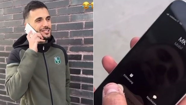 Pritja e veçantë që i bëhet Kumbullës te Sassuolo, telefonon Nedim Bajramin (Video) Pritja e veçantë që i bëhet Kumbullës te Sassuolo, telefonon Nedim Bajramin (Video)