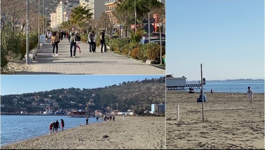 Rritja e temperaturave, dyndje vizitorësh në Shëngjin! Bregdeti popullohet edhe nga shqiptarët e Kosovës Rritja e temperaturave, dyndje vizitorësh në Shëngjin! Bregdeti popullohet edhe nga shqiptarët e Kosovës