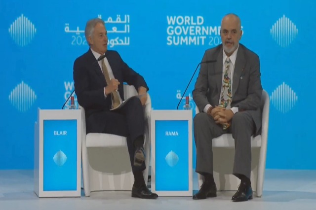 Rama në Samitit Botëror të Qeverisjes : Tony Blair frymëzimi im për të reformuar PS, pa të nuk do isha në politikë! Ish kryeministri britanik: Jeni një nga udhëheqësit që admiroj Rama në Samitit Botëror të Qeverisjes : Tony Blair frymëzimi im për të reformuar PS, pa të nuk do isha në politikë! Ish kryeministri britanik: Jeni një nga udhëheqësit që admiroj