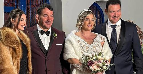 U përfol gjatë për origjinën e tij, është grek apo shqiptar! Pirro Dhima martohet me atleten Afërdita Skafida